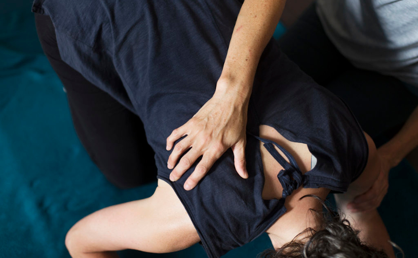 Caroline Reid One-to-one hands-on Scaravelli-inspired yoga teaching